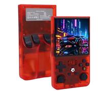 Zunate Console di Gioco Portatile retrò, Schermata HD da 4 Pollici 720x720 con System Linux Open Source, Supporta Oltre 30 Emulatori, Archiviazione Espandibile (128G)