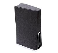Zunate Copertura Antipolvere per Protezione Antipolvere Verticale in Tessuto Oxford per Console Digitale e per Console CD ROM (Nero)