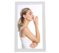 Zunate Cornice Digitale da 18,5 Pollici, Cornice per Foto Elettronica WiFi Intelligente Touchscreen LCD FHD 1366x768, Memoria da 32 GB, Regali Personalizzabili per Amici e (Spina europea)