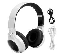 Zunate Cuffie Wireless Bluetooth 5.0, Auricolare Pieghevole su Orecchio con Luci a LED, Suono dei Bassi Stereo, 22 Ore di Gioco, per il Viaggio di Gioco di Gioco per PC