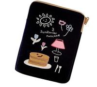 Zunate Custodia Protettiva per Il Trasporto Portatile da 13 Pollici, Custodia per Tablet, con Design a Cerniera, Stile Torta d'Amore alla Moda, Applicabile Anche a Laptop (Viola)