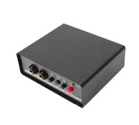 Zunate DI Box Stereo Attivo, Direct Box a Doppio Canale con Pad Ground Lift -20dB, Supporto Batteria DI Alimentazione per Stage Studio
