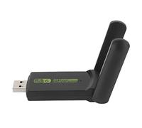 Zunate Dongle WiFi, Adattatore WiFi USB Dual Band 1800Mbps USB 3.0 per PC, Edizione Senza Driver Adattatore WiFi Gigabit WIFI6 per PC Desktop, Adattatore WiFi per Viaggi in Family Office