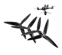 Zunate Eliche per Droni da 7 Pollici, Spinta Efficiente Silenziosa e Durevole, manovrabilità Potente e Performante per Le Corse Competitive, Materiale ABS Lunga Durata