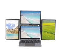 Zunate Estensore per Schermo Laptop da 13,3, Monitor Portatile IPS 1080P FHD Triplo Display con Cavalletto, Plug and Play, per Laptop da 11,6-17, Compatibile con Win,OS X,per Android