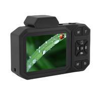 Zunate Fotocamera Digitale 4K, 65MP 18X Compatta per Vlogging Fotocamera Punta e Scatta con Flash LED 2,88'' Schermo HD con Timer da 2/5/10 Secondi Portatile per la Fotografia di (BLACK)