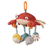 Zunate Giocattoli da Appendere per Neonati Giocattolo da Appendere Mobile per Culla per Animali Carini con Specchio per il Tempo della Pancia per Passeggini per Neonati Poliestere Cotone Acrilico