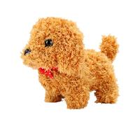 Zunate Giocattolo Interattivo per Cani Robot, Peluche, Che Abbaia Realisticamente, Cammina, per Cuccioli, per Ragazze, Ragazzi, Compleanno, Regalo di Natale con Sensore Sonoro (Un tipo)