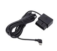 Zunate Kit Cablato per Dash Cam, Cavo di Alimentazione OBD da 11,5 Piedi con Adattatore di Tipo C Display Digitale Protezione a Bassa Tensione Modalità Parcheggio 24 Ore su 24