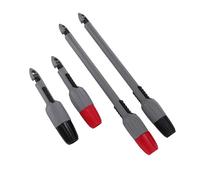Zunate Kit Compatto per Sonda Perforatrice per Cavi con Funzionamento Semplice per Test Elettrici su Multimetri, Adatto per Principianti, Placcato Ni, 4 Pezzi