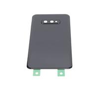 Zunate Kit Copertura in Vetro Anteriore e Posteriore per S10e |Nastri Preinstallati, Strumenti di Riparazione per la Sostituzione dello Schermo Esterno - (BLACK)