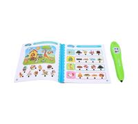 Zunate Libro con Penna per Apprendimento Elettronico, Libro con Penna per Lettura Interattiva per Bambini, Audiolibro Parlante per l'Apprendimento Precoce, Leggi Parlante, Intelligente Cognitiva