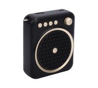 Zunate Microfono Amplificatore Vocale Insegnante Ricaricabile Per Lezione | Microfono con cuffia wireless, tracolla a mani libere, audio chiaro, batteria da 10 ore per tutto il giorno, PA portatile