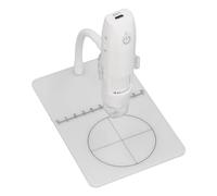 Zunate Microscopio Digitale, Microscopio Digitale Wireless Palmare USB 1080P HD 50X-1000X Ingrandimento 2MP WiFi con 8 Luci LED Dimmerabili, per la Riparazione del Circuito Stampato, (WHITE)