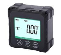 Zunate Mirino Angolare Digitale, Goniometro Inclinometro Elettronico a 4 Lati con Display LCD Retroilluminato Magnete Forte Precisione 0,01 Campo di Misurazione 0 360 per la