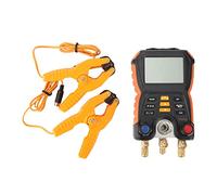 Zunate Misuratore di Temperatura e Pressione 2 in 1 HVAC |83 Tester Digitale per Collettori di Refrigeranti per il Rilevamento delle Perdite dell'impianto AC