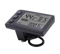 Zunate Misuratore Display LCD per Ciclo Elettrico S866 con Ampio Schermo per Uso 24V 36V 48V, Facile da Installare e Durevole