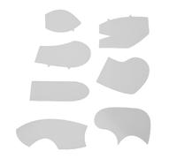 Zunate Modelli di Coniglietti in Memory da 25 Cm per Cucire, Set di Righelli per Coniglietti in Memory per Principianti - Modelli per Bambole Riutilizzabili in Acrilico, per Quilting Facili da