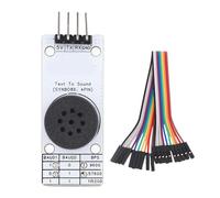 Zunate Modulo Audio SYN8086, Modulo di Sintesi Vocale Cinese Programmabile da Testo a Suono con Interfaccia di Comunicazione UART, Controllo Multiplo, Supporta la Sintesi di Testo