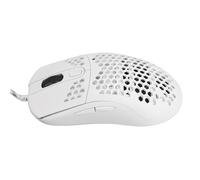 Zunate Mouse da Gioco Cablato, Mouse da Gioco Ottico Cablato da 8000 DPI con Retroilluminazione RGB, 6 Pulsanti di Programmazione, Mouse per Editing Macro per PC Laptap (WHITE)