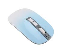 Zunate Mouse Wireless AI per PC e laptop, Mouse Ergonomico AI GPT da 4000 DPI con Ricerca e Analisi del'input Vocale 2.4G BT1 BT2 500 Mah Registratore Vocale e Audio Generazione di (Lake Blue)