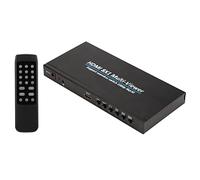 Zunate multiviewer HDMI 8x1, Divisione dello Schermo del Canale, switcher HDMI Seamless Fino a 4K a 60 Hz, Ingresso e Uscita da 10 m per Telecamera di Sicurezza, Console di Gioco