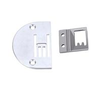 Zunate Piastra Ago Zigzag e Griffa di Ricambio per Macchina da Cucire Industriale CONSEW 199RB 146RB, Piastra Gola in Acciaio da 10 Mm per Precisione di Cucitura Professionale e Durata