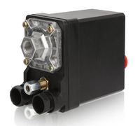 Zunate Pressostato, valvola di regolazione della pressione del compressore d'aria, valvola di controllo dell'interruttore, pressostato monoforo verticale di alta qualità, 380V 75~175psi