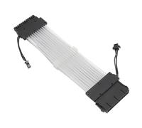 Zunate Prolunga Cavo di Alimentazione GPU, Cavo di Prolunga RGB Indirizzabile a 24 Pin, Prolunga Cavi PSU ARGB 5V3 Pin 18AWG per Schede Madri E ATX, ATX, Micro ATX