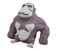 Zunate Realistica Bambola Gorilla in Lattice, Materiale Premium, Giocattolo Gorilla Rosso, Ideale da Esporre e Collezionare, Idea Regalo Perfetta, 15x17x8 Cm (Zunatei0wofp8zte-220419ZH01-3)