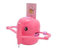 Zunate Robot da Disegno Intelligente per Bambini, Giocattolo Educativo Interattivo con 100 Carte da Disegno e 2 Penne, per Coordinazione per gli Occhi Manuali (Rosa rossa)