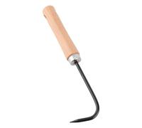 Zunate Sarchiatore Manuale con Gancio per Diserbo da Giardino con Manico in Legno, Coltivatore da Scavo in Acciaio Al Manganese Antiruggine per Allentare il Terreno, Aerare, Trapiantare - (Colore