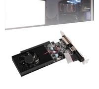 Zunate Scheda Grafica GT705 2GD3, Ventola di Raffreddamento Silenziosa, Alta Risoluzione, DDR3 da 2 GB, 64 Bit, PCIe, Supporto DirectX 12 per Computer Desktop