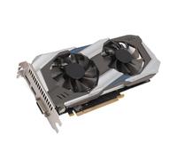 Zunate Scheda Grafica GTX1060, GDDR5 da 6 GB, 1291 MHz, Slot PCI Express 2.0 16X, Scheda Video PCIE a 192 Bit con Doppia Ventola di Raffreddamento