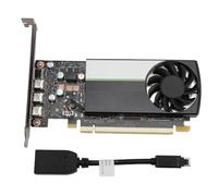 Zunate Scheda Grafica per Quadro T400, Scheda Grafica Video GDDR6 a 64 Bit, PCI Express 3.0 X16, 3 Minidisplay Porta, per il Rendering di Modellazione 3D, con Ventola di Raffreddamento