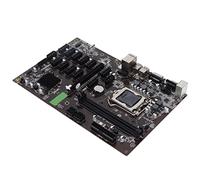 Zunate Scheda Madre Mineraria B250 LGA1151 per Core 4a Generazione Pentium Celeron DDR4 32G Supporto Doppio Canale 12 Slot PCIE 100M LAN CR2032