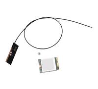 Zunate Scheda Wifi 6e Wireless, 4200 MBPS 3 Banda M.2 NGFF Adattatore di Rete con Antenne 8DBI BT5.2 per PC