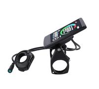 Zunate Schermo Misuratore Display Bici Elettrica con Connettore Impermeabile per Motore Centrale G340 G320 - Integrazione Perfetta per Ciclisti Che Richiedono Funzioni di Visualizzazione Complete e