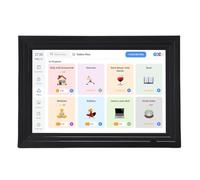 Zunate Smart Digital Picture Frame Calendario WLAN da 10,1 Pollici con il Programma Giornaliero, la modalità di Sospensione - Ideale per la Fiera Commerciale