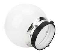 Zunate Softbox per Ritratti in Studio | Sfera Luminosa da 15 Cm per Paralume Flash con Attacco