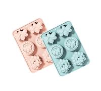 Zunate Stampo per Sapone in Silicone da 2 Pezzi, Stampo a Forma di Ape e Farfalla per Realizzare Candele, Torte, Artigianato Al Cioccolato, da Forno per Lavori in Resina