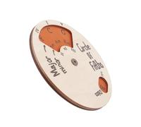 Zunate Strumento per la Melodia del Cerchio della Quinta Ruota in Legno per Musicisti, Strumento per l'apprendimento della Teoria Musicale della Ruota degli Accordi, Accessori Musicali Circolari di
