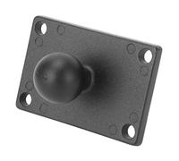 Zunate Supporto a Sfera RAM Dimensione B da 1 Pollice con Piastra Quadrata AMPS |Adattatore di Base Universale in Lega di Alluminio per Bracci a Doppia Presa per Fuoristrada Marini