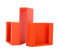 Zunate Supporto per Recinzione per Smartphone per Tennis Angolo di Visione Ottimale Supporto a Clamp/Holder per il Monitoraggio dei Progressi della Recinzione del Campo Design Leggero (ORANGE)