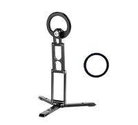 Zunate Supporto per Telefono Magnetico Pieghevole Compatto Forte Magnete per Attaccare la Staffa Pieghevole per Telefono Cellulare per la Navigazione Sul Desktop Guardare la TV