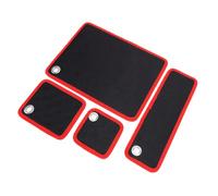 Zunate Tappetino Magnetico per Attrezzi da 4 Pezzi, Organizer Flessibile da 40 Libbre, con Foro per Appendere, per Riparazione Auto, Officina, Garage, Rivestimento Protettivo in PVC
