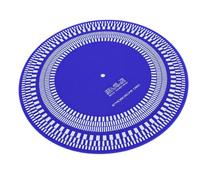 Zunate Tappetino per Disco Stroboscopico per Giradischi, Disco di Calibrazione per Giradischi da 12 Pollici per Rilevamento della velocità, Precisione di Rotazione per 33-1/3 45 78 Giri/min,
