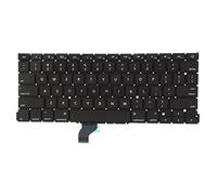Zunate Tastiera Sostitutiva per OS Laptop PRO 13in A1502 Retina Me864 865 839 Tastiera USA, Tastiera Sostitutiva Copmpact, Parte di Riparazione per Laptop, Lega di Alluminio