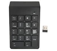 Zunate Tastierino Numerico Wireless 2.4G, Mini Tastierino Numerico Ergonomico Wireless a 18 Tasti, Compatibile con la Maggior Parte dei Sistemi