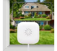 Zunate Telecamera da Finestra 2K 3MP, Telecamera da Interno con WiFi Dual Band e Bluetooth, Visione Notturna a Colori, Rilevamento Movimento, Avvisi in Tempo Reale, Audio